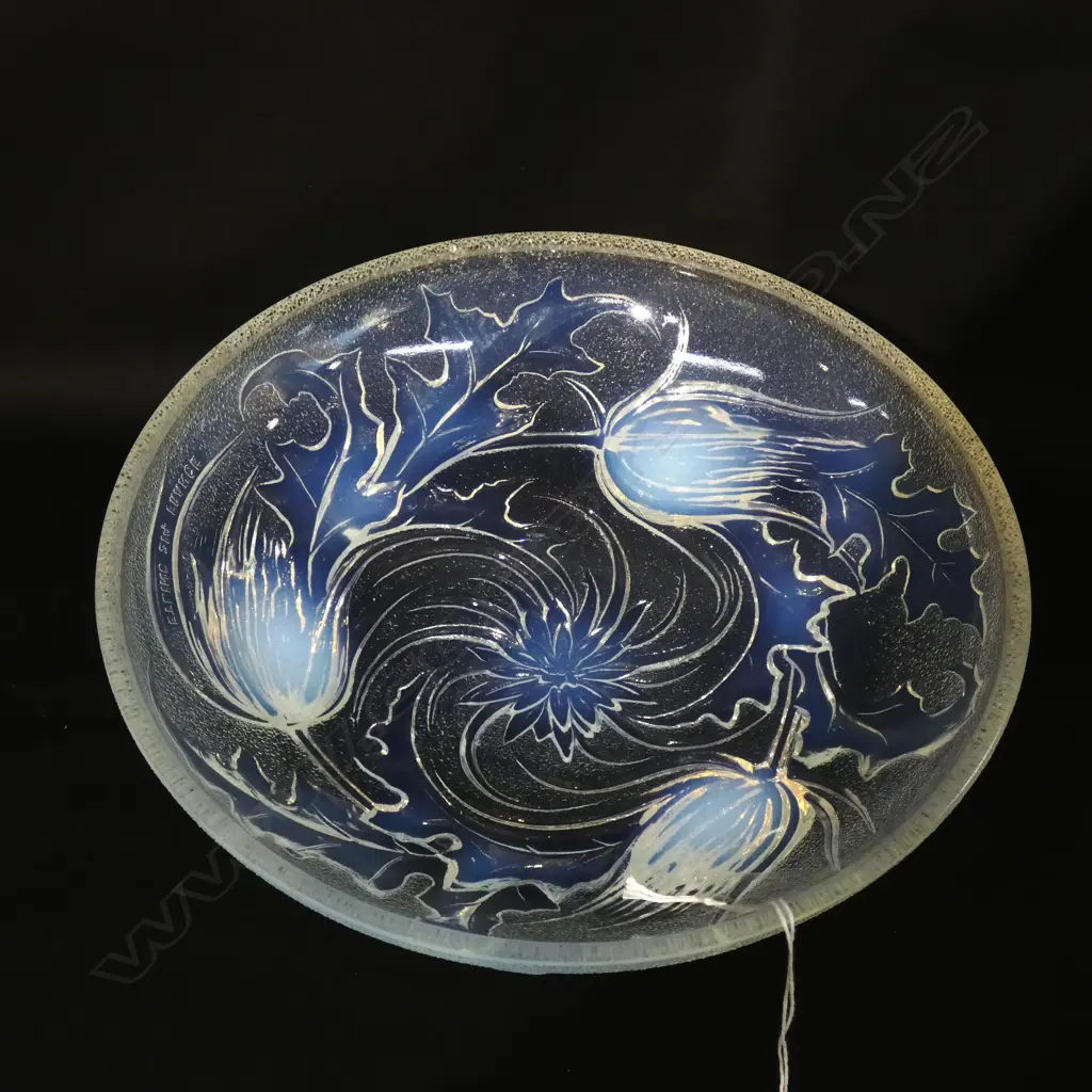 ETLING (FRANCE) GLASS BOWL DIA 230MM Image 1++