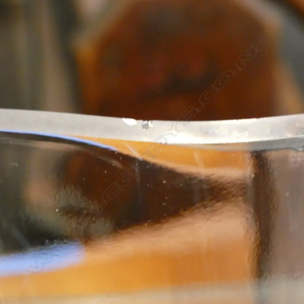 XLG OVAL SHAPED GLASS VASE H. 352MM Image 1++