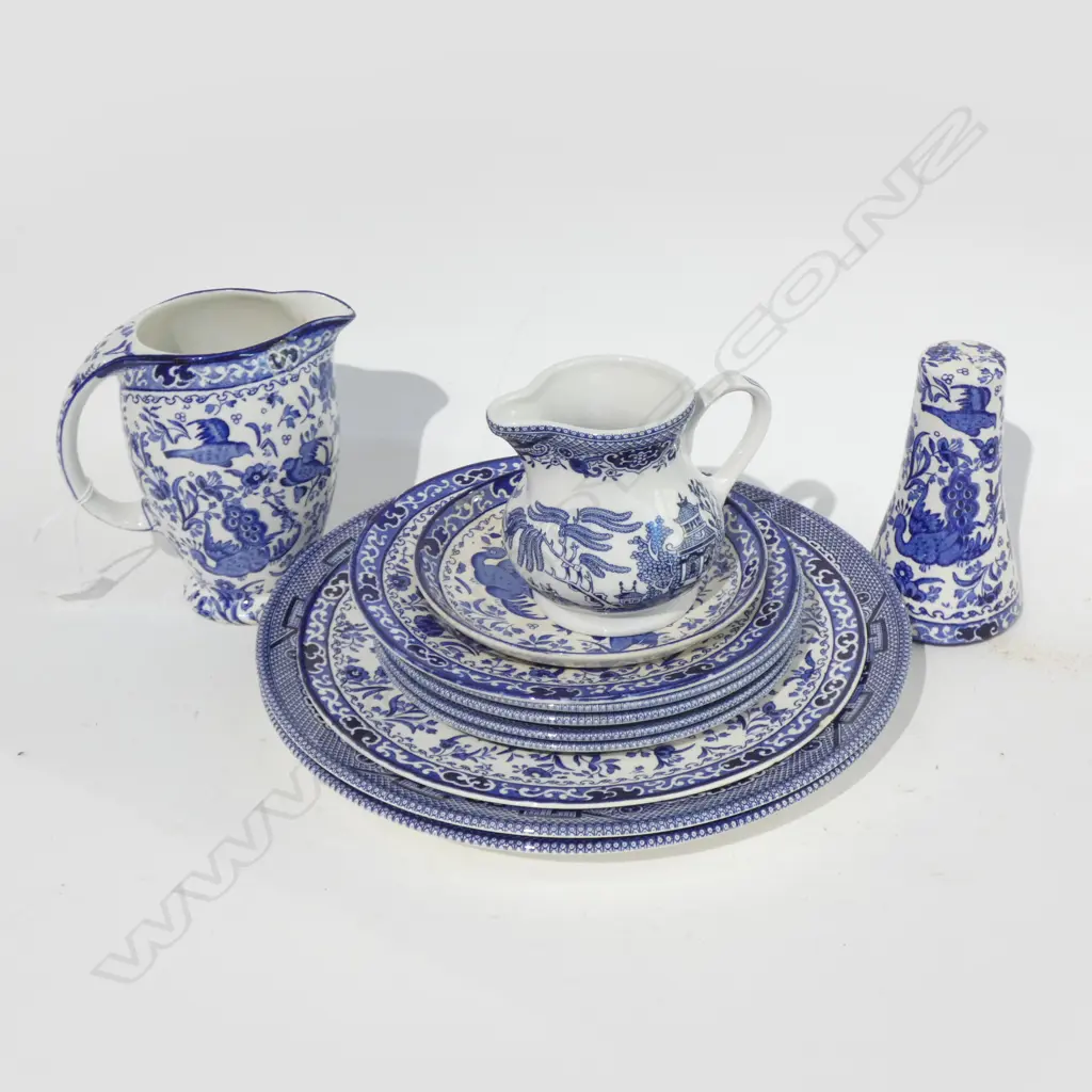 STACK B&W BURLEIGH CHINA  Image 1++