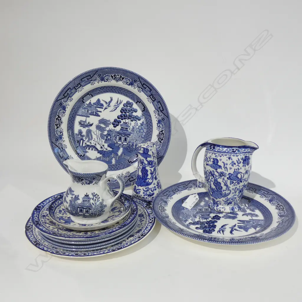 STACK B&W BURLEIGH CHINA  Image 1++