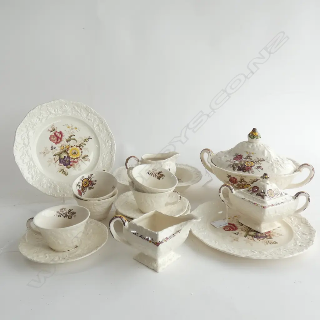 MASON IRONSTONE 12PC FRIARSWOOD PAT PART SERVICE Image 1++