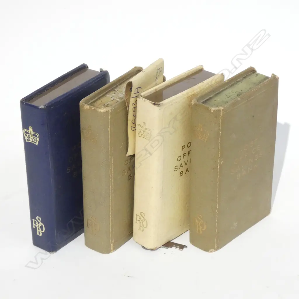 4 POST OFFICE SAVINGS BANK WITH ONE KEY Image 1++