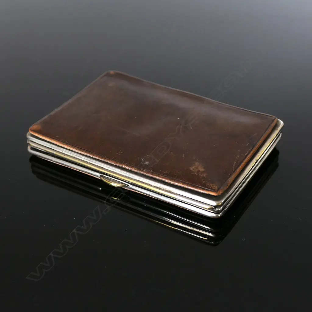 Immaculate Fawn Leather Double Sided Wallet, Image 1++