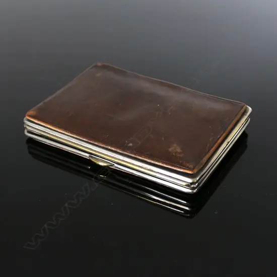 Immaculate Fawn Leather Double Sided Wallet,