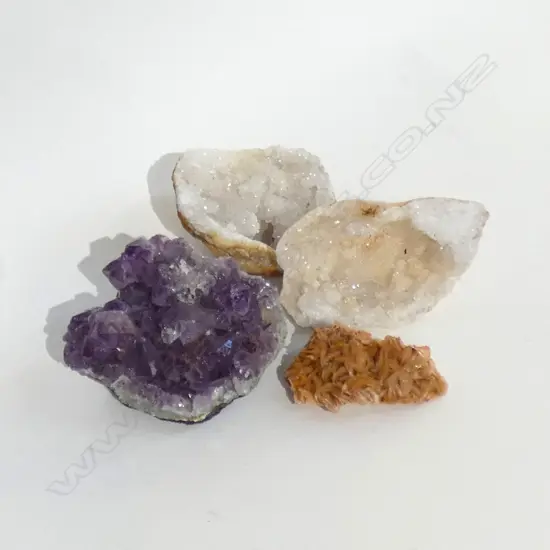AMETHYST CRYSTAL ROCK WITH OTHER SAMPLES