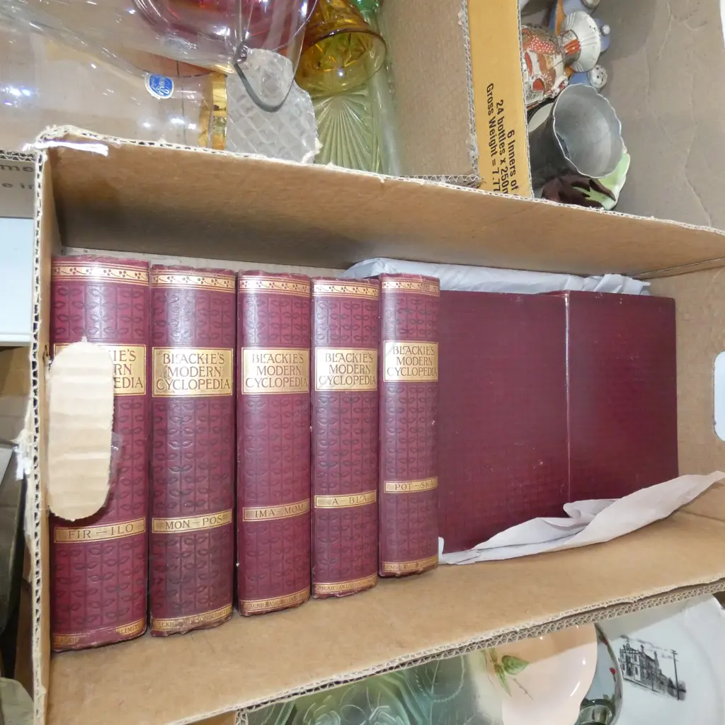 BOX LOT BLACKIES MODERN CYCLOPEDIA Image 1++