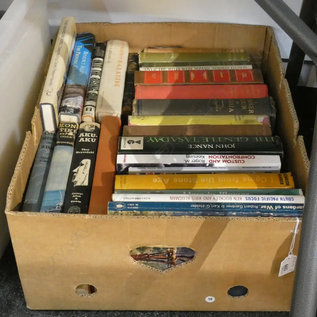 BOX BOOKS - TRAVEL & HISTORY Image 1++