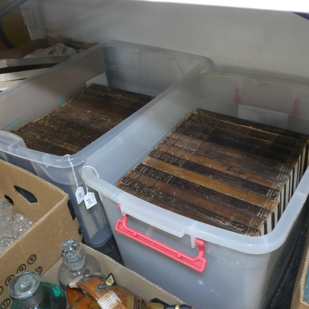 2 BOXES; ALL 24 VOLS ENCYCLOPEDIA BRITTANICA 11th ED. 1911 Image 1++