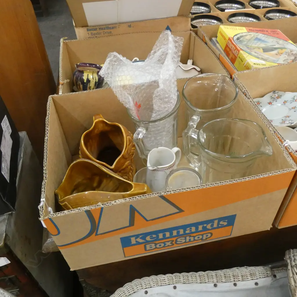 BOX JUGS ETC  Image 1++