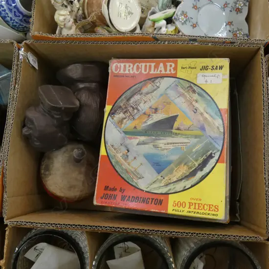 BOX OLD TOYS 