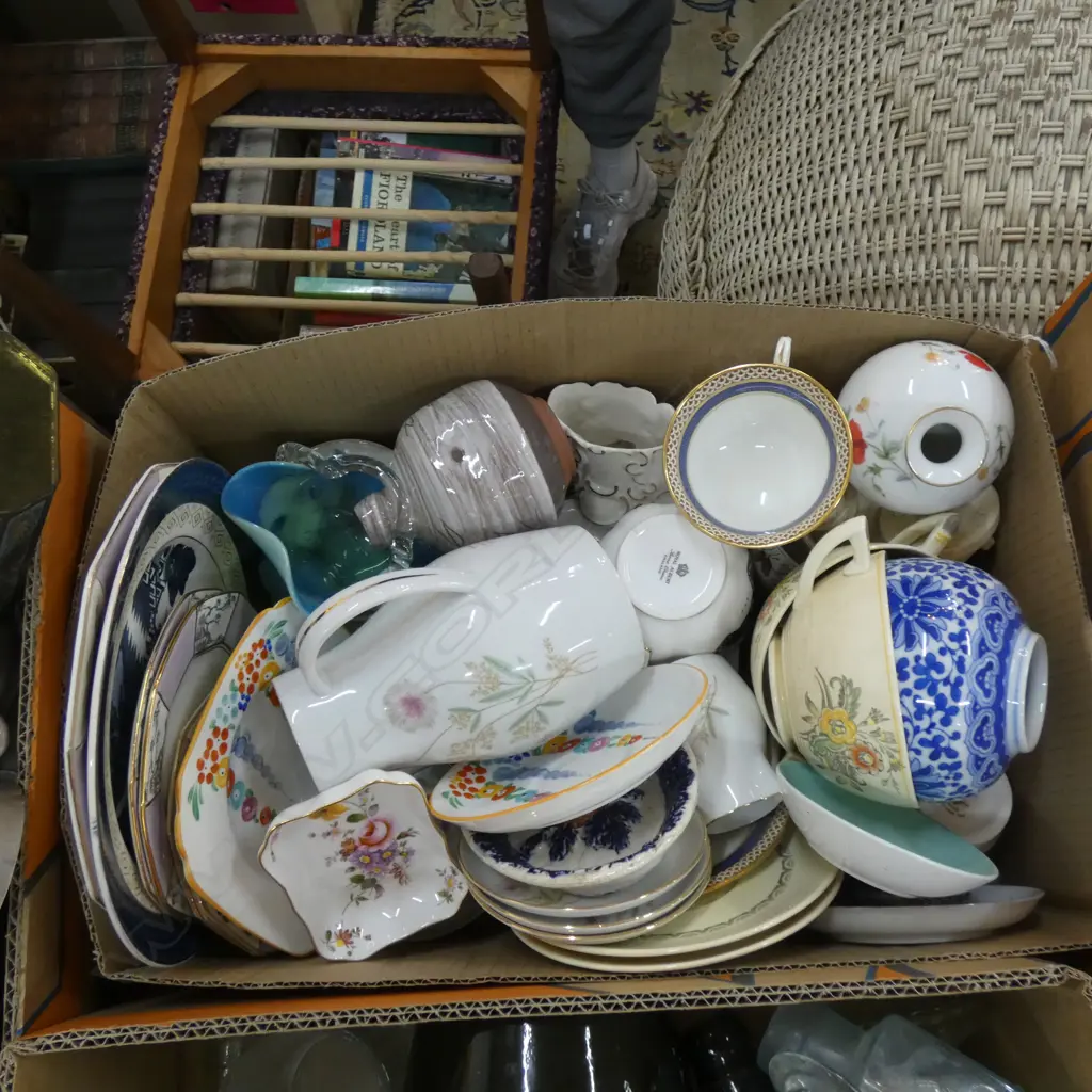 BOX LOT ASST. CHINA ETC Image 1++