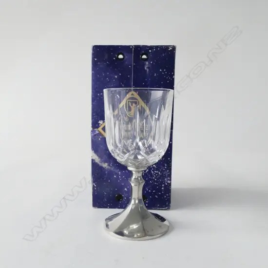 SELANGOR PEWTER 6 WINE AND SHERRY GLASSES