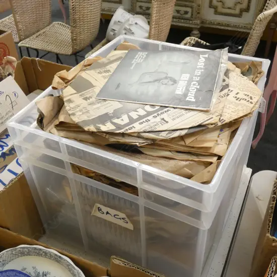 BOX LOT RECORDS