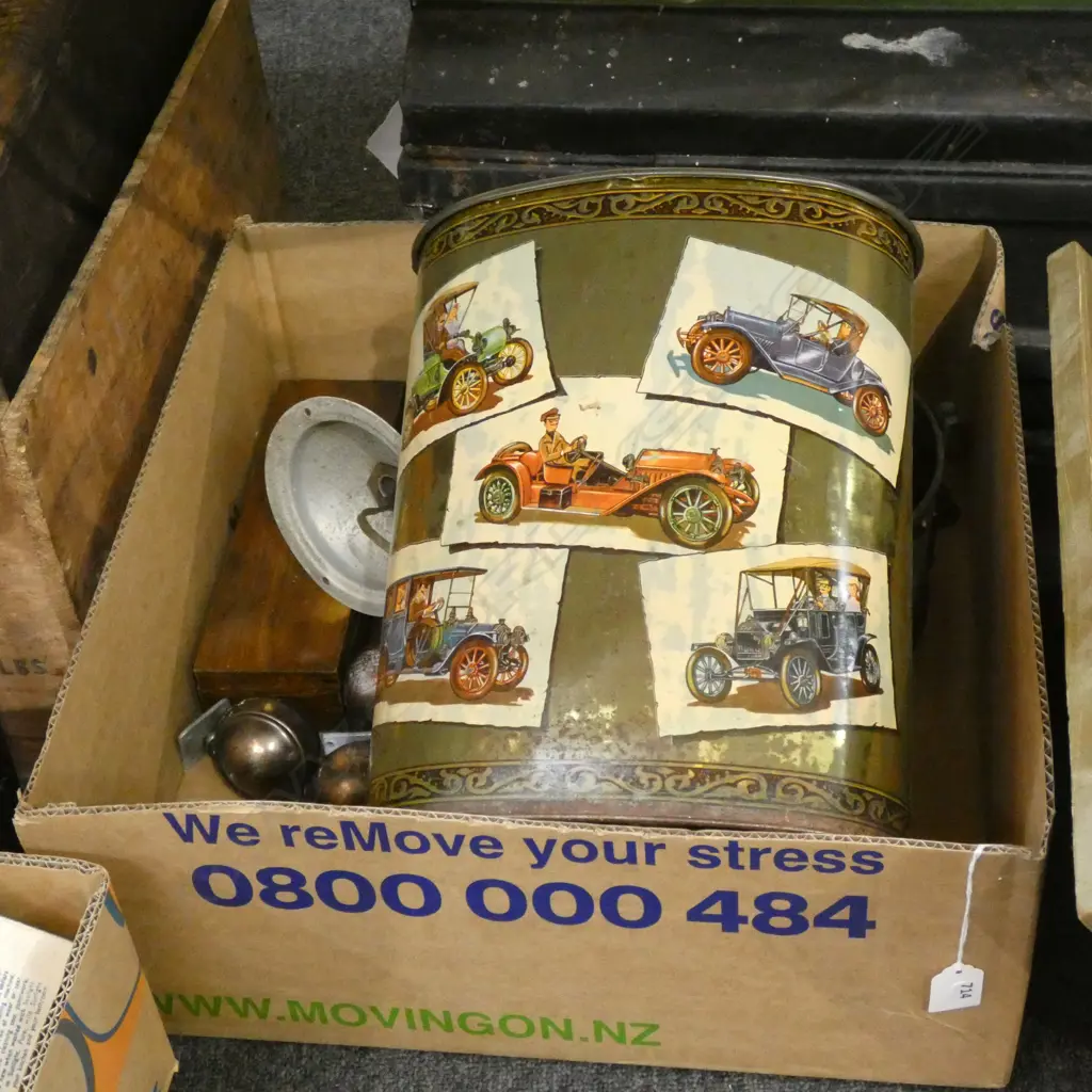BOX LOT ASST INCL CASTER WHEELS ETC.. Image 1++