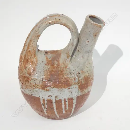 POTTERY EWER - MAKERS STAMP ON HANDLE H. 245MM