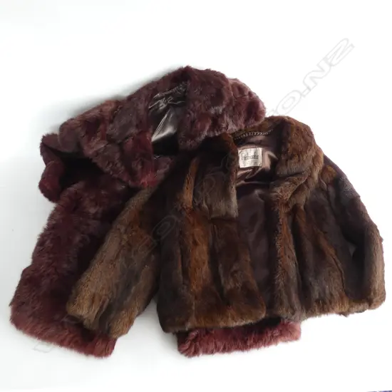 2 FUR COATS