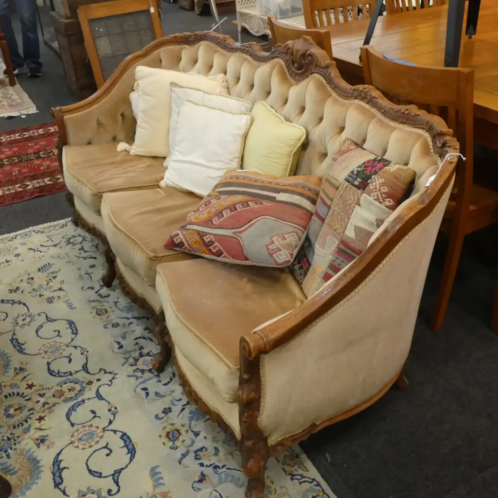 3 PCE FRENCH STYLE LOUNGE SUITE Image 1++