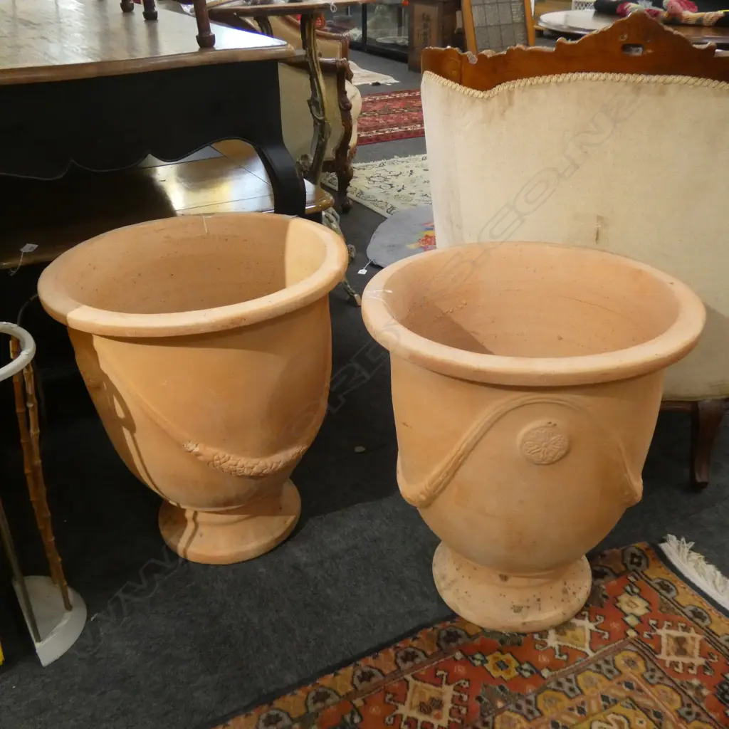 PR UNGLAZED TERRACOTTA GARDEN POTS DIA 490 X H 520MM ... Image 1++