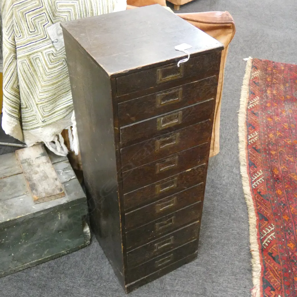 10 DRAWER JAPANESE CHEST  Image 1++