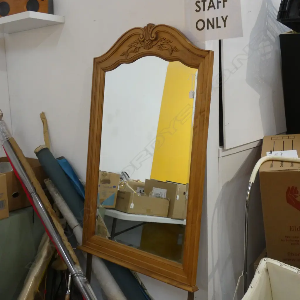 WOODEN SIDEBOARD W1680 H930 D490 WITH MIRROR Image 1++