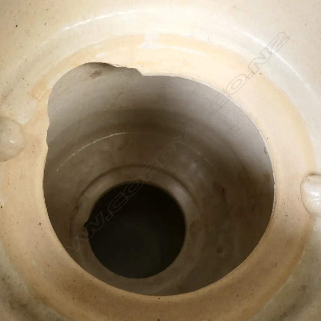 ENGLISH LATE 19THC CHEAVINS STONEWARE WATER FILTER, H. 540MM Image 1++