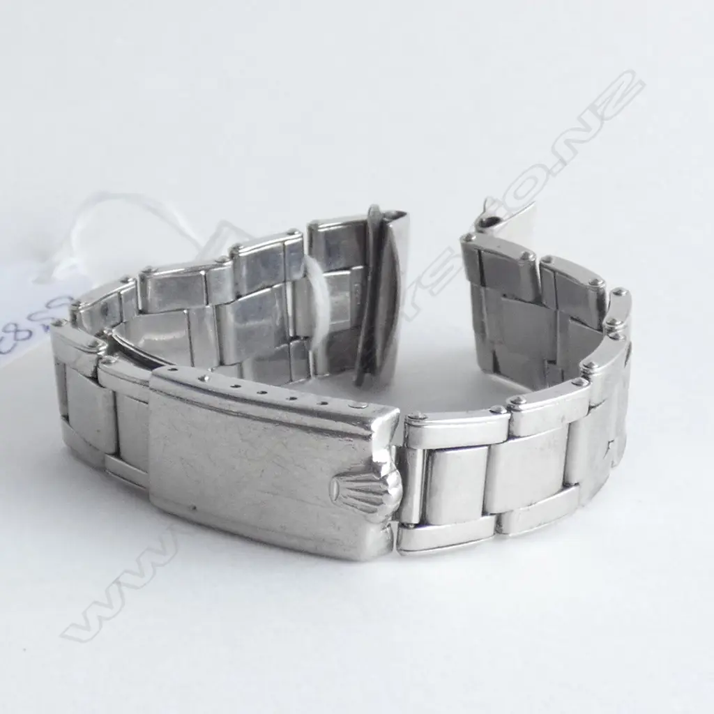 ROLEX VINTAGE STAINLESS STEEL WATCH BRACELET Image 1++