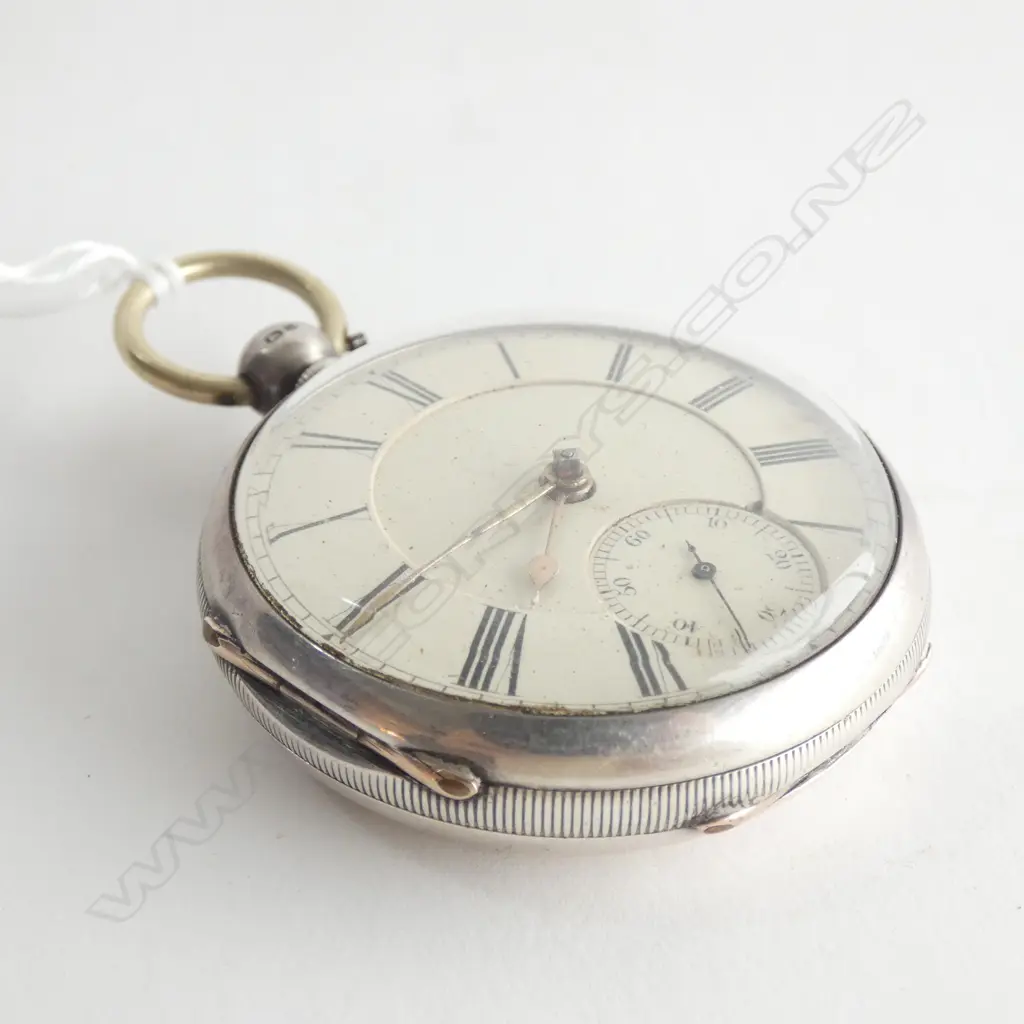 VICTORIAN SILVER POCKET WATCH CHESTER 1876 (not going) Image 1++