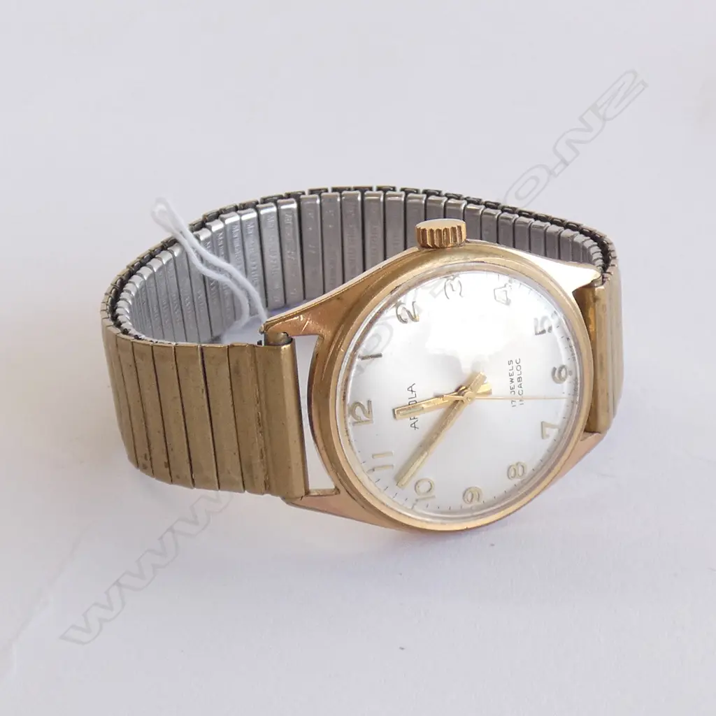 AROLA MEN'S WATCH - STRETCH BAND - WORKING Image 1++