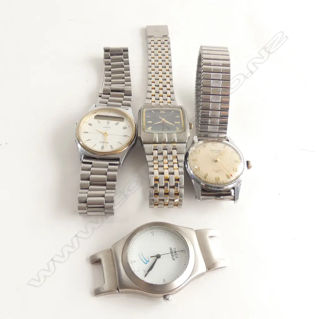 4 ASST WATCHES INCL PHILIP DYMOND Image 1++
