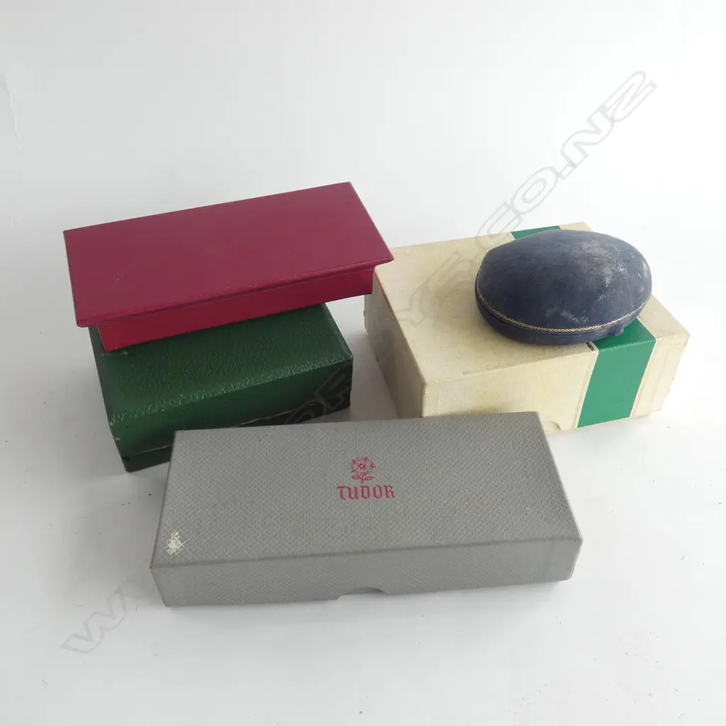 5 X ASSORTED ROLEX TUDOR WATCH BOXES Image 1++