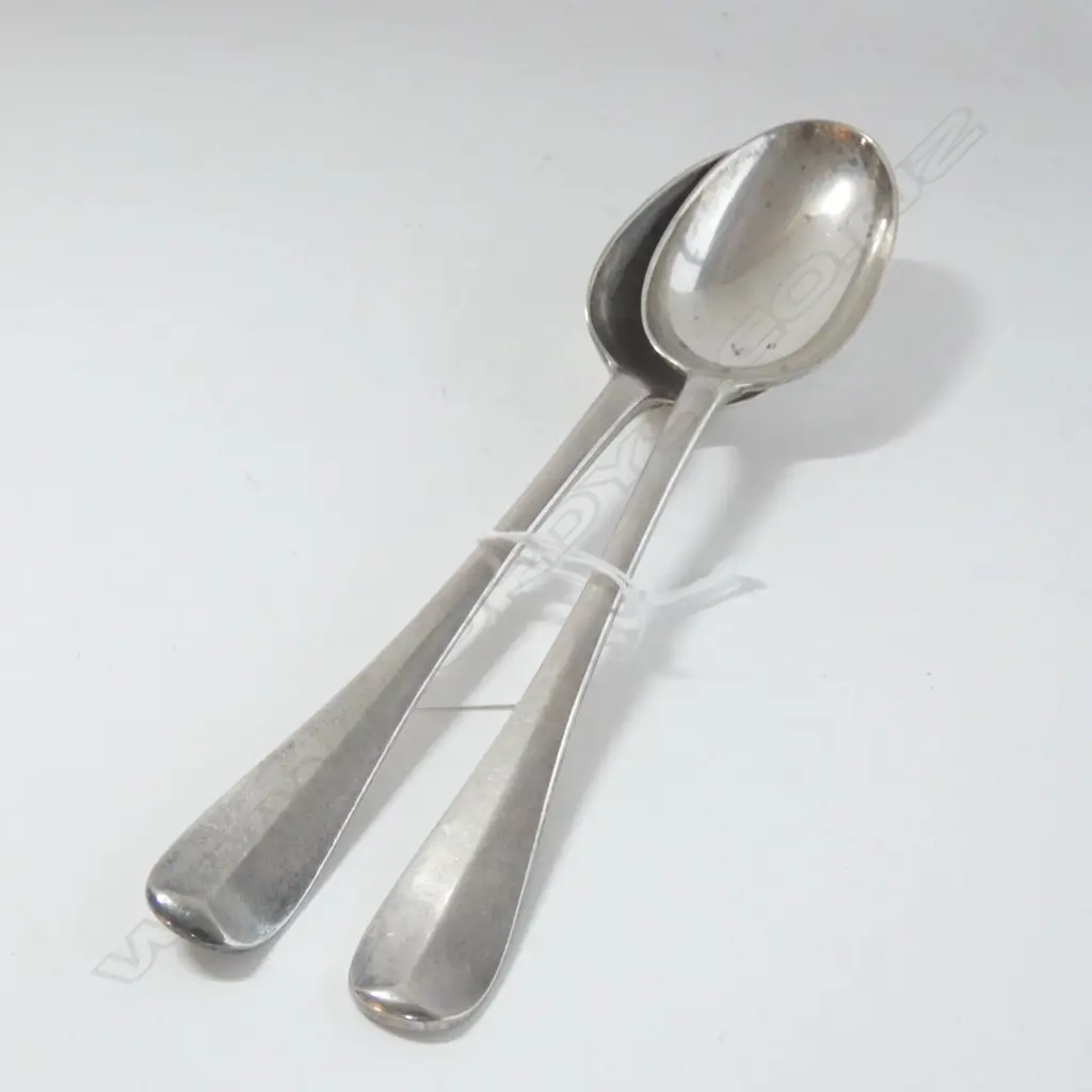 PR STG SILVER TABLESPOONS LONDON 1896 155GMS Image 1++