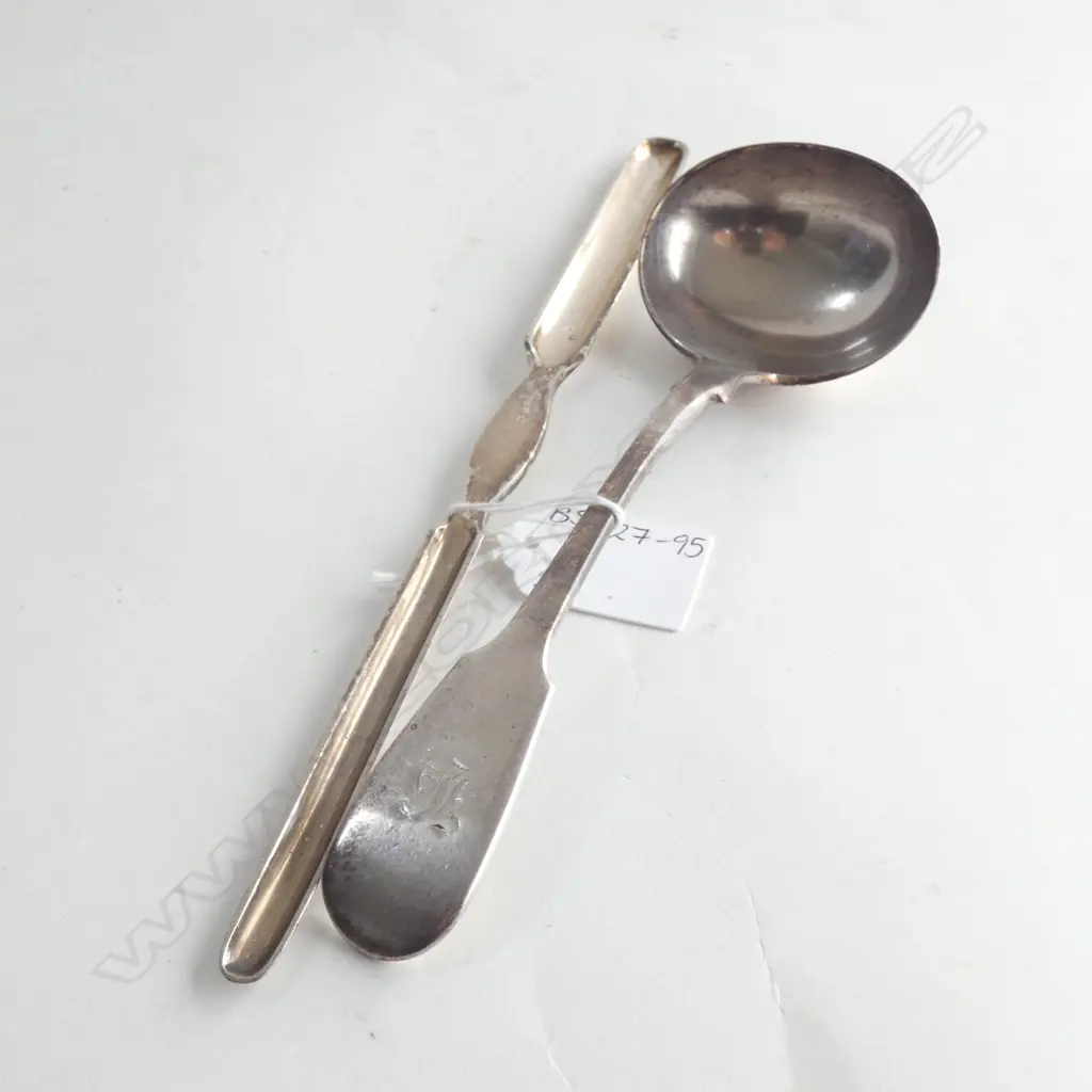 VINTAGE EP MARROW SCOOP & SAUCE LADLE  Image 1++