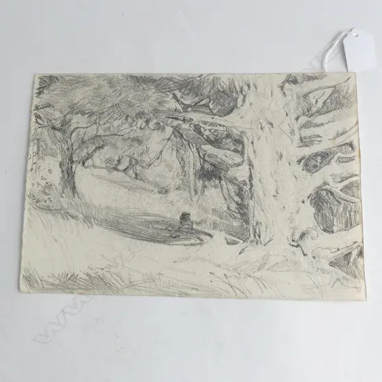 H.L. RICHARDSON SKETCH TREES 195x285mm