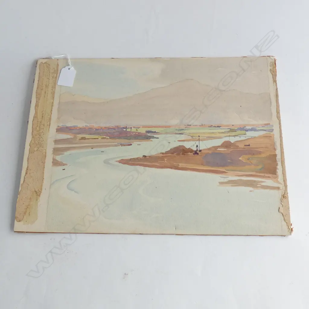 SKETCH W/C NEAR PETONE 265x340mm Image 1++