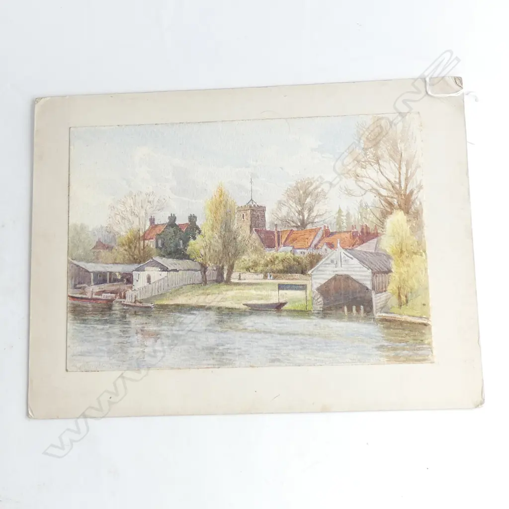 H.L. RICHARDSON W/C EARLY 'A THAMES FERRY' Image 1++
