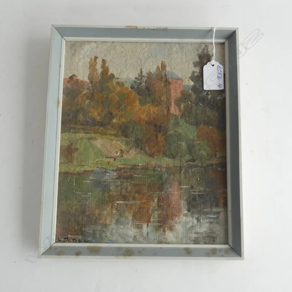 IDA CAREY OIL WAIKATO RIVER 240 X 195mm Image 1++