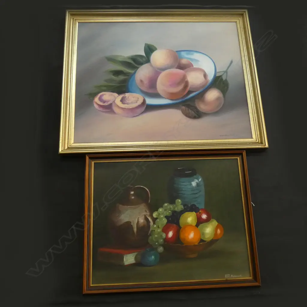 2 OILS ON BOARD STILL LIFE 870 X 700 MM Image 1++