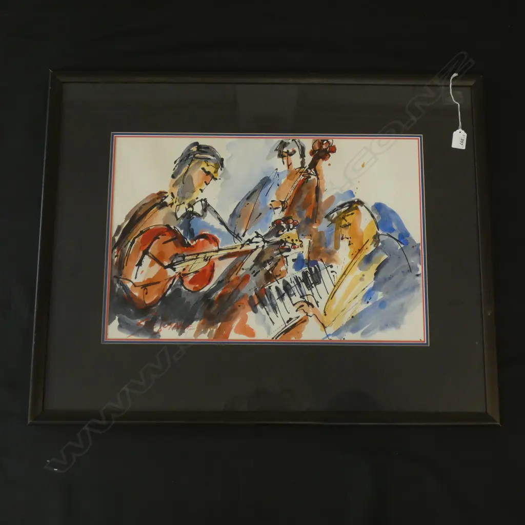 SUE SOHAARF ?  WATERCOLOUR 370 X 540MM Image 1++