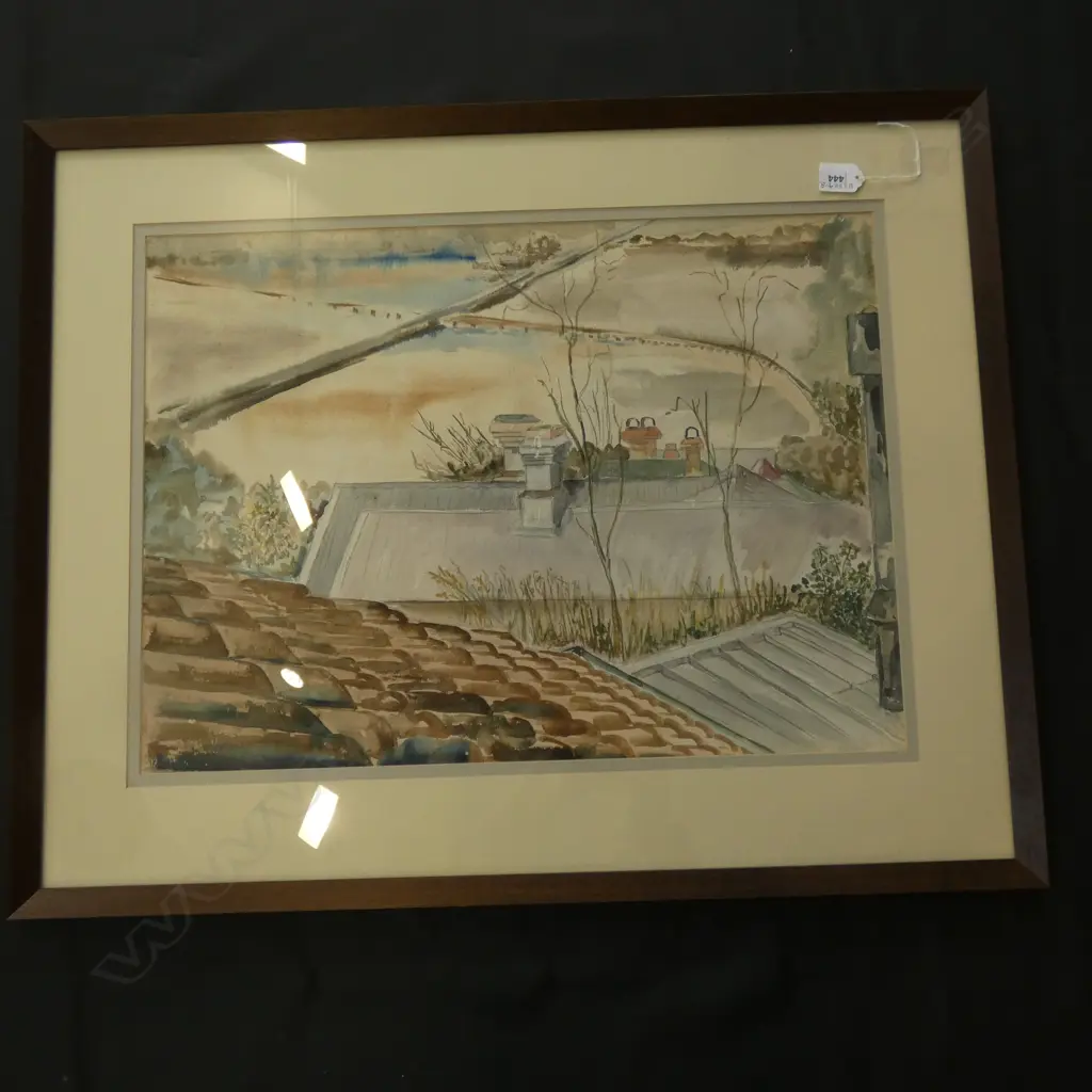 JOHN GRAIG WATERCOLOUR - HOBSON BAY  430 X 590MM Image 1++