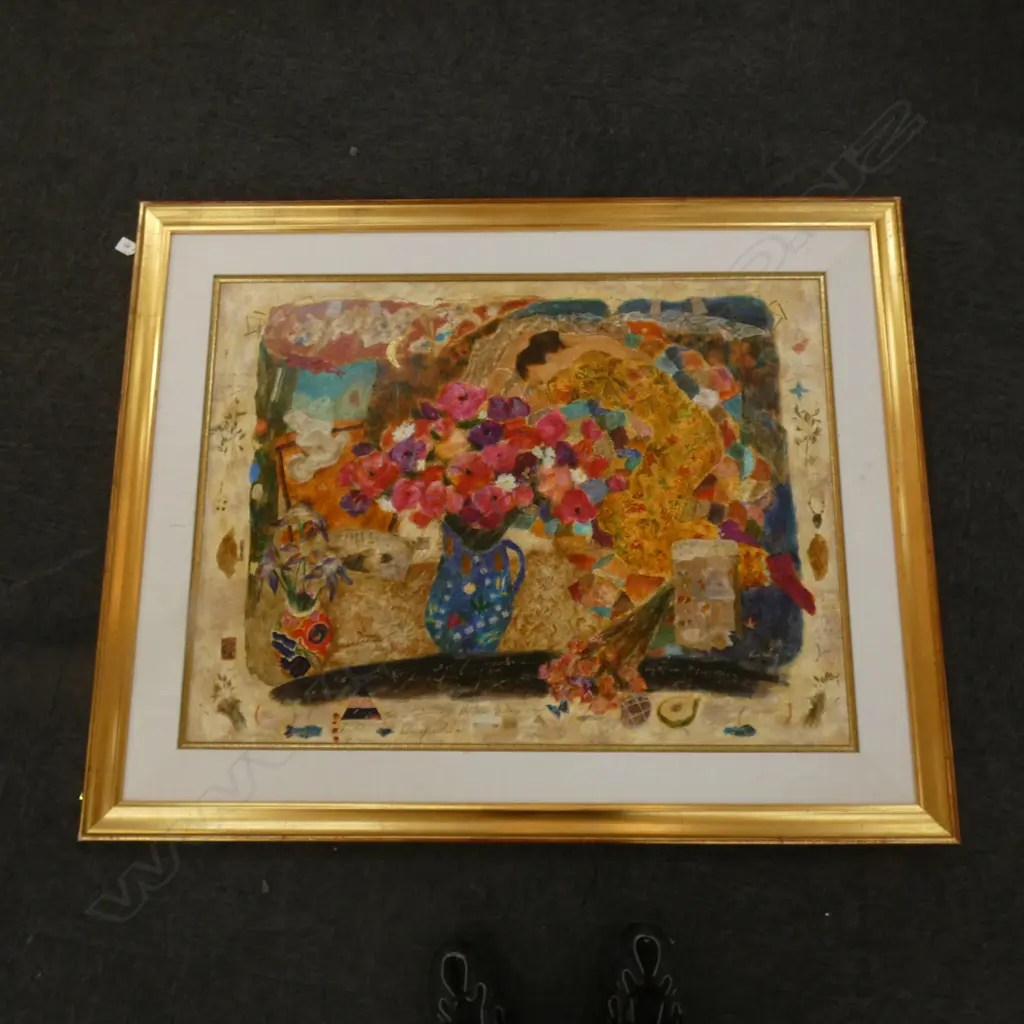 ROY FAIRCHILD-WOODWARD - 'OH HOLDER OF DREAMS. SERIGRAPH - SIGNED  1000 X 760MM Ex Sultan of Brunei Image 1++