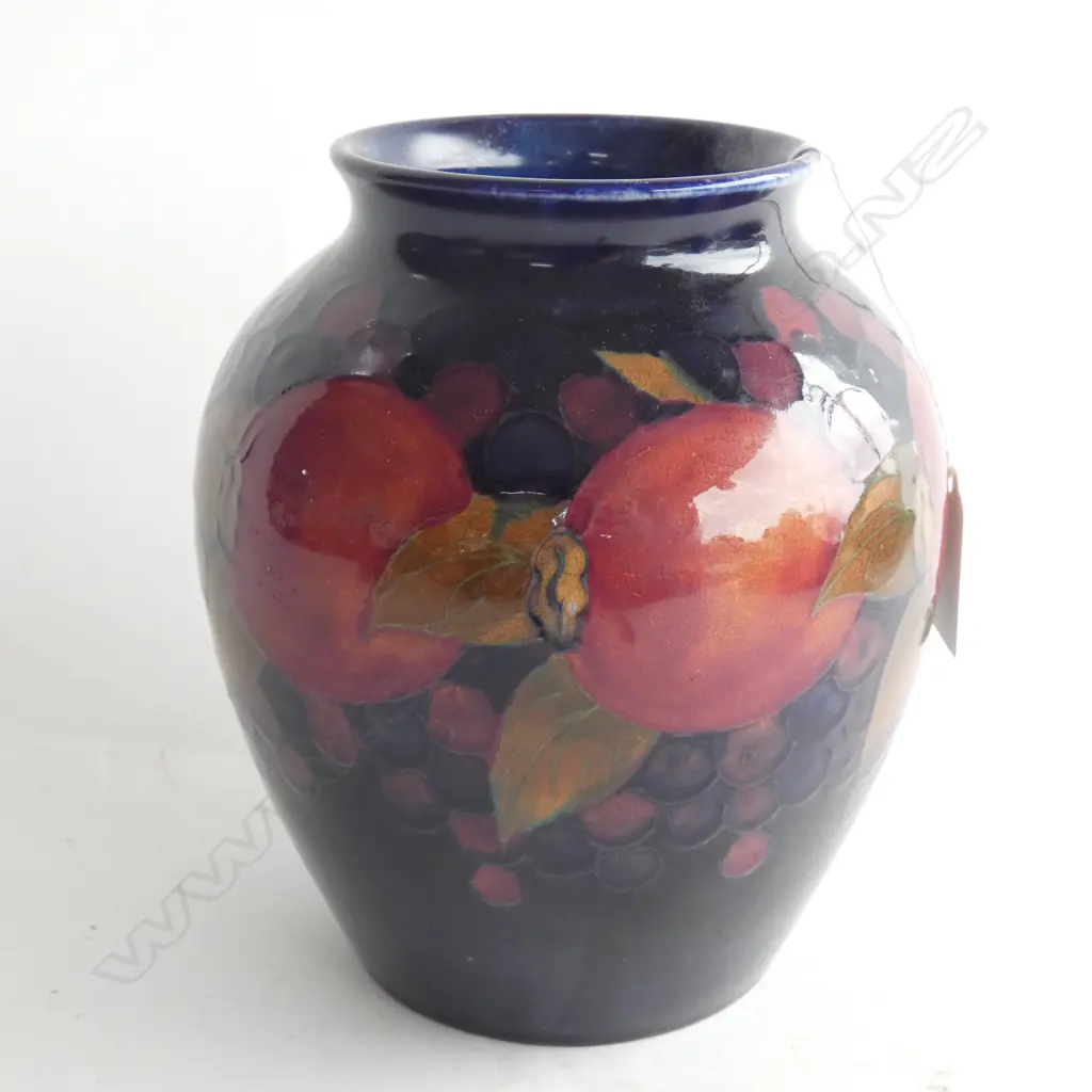 MOORCROFT POMEGRANATE VASE (RESTORATION TO TOP) H. 175MM  Image 1++
