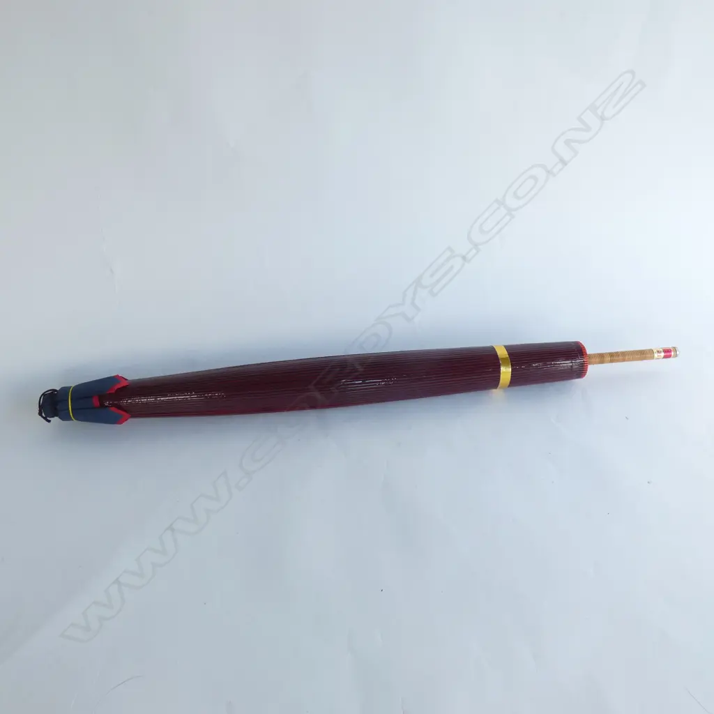 ORIENTAL ORNAMENTAL UMBRELLA - IN ORIGINAL BOX  Image 1++