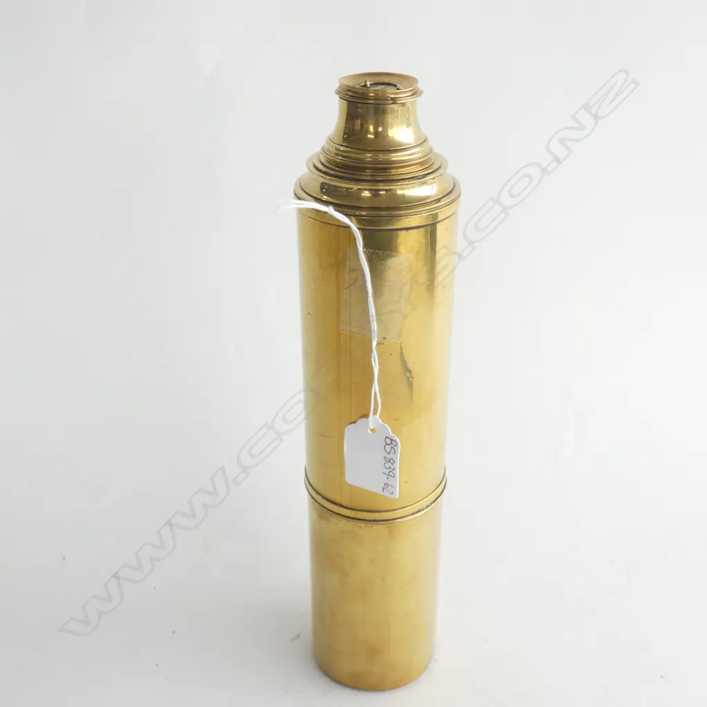 VICTORIAN BRASS 4 STAGE DAY / NIGHT TELESCOPE L 285MM (UNEXTENDED) Image 1++