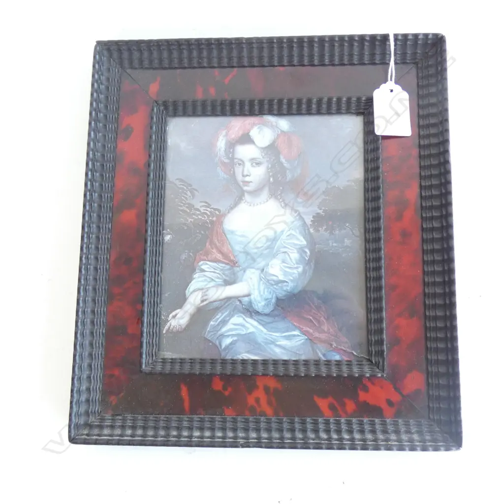 "OLD MASTER" STYLE PRINT IN ANTIQUE FRAME Image 1++