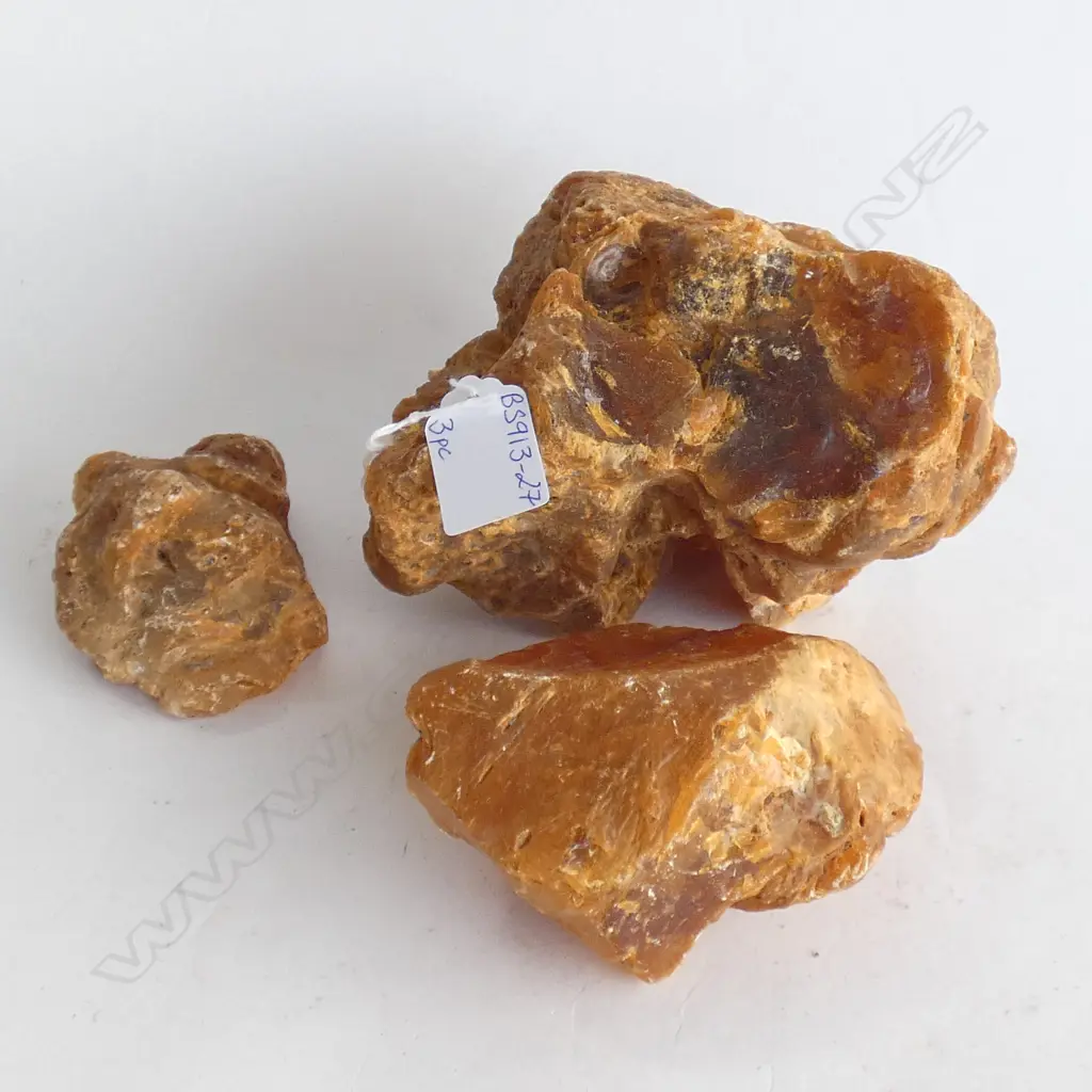 3 PCS KAURI GUM NUGGETS - LARGEST H 140MM Image 1++