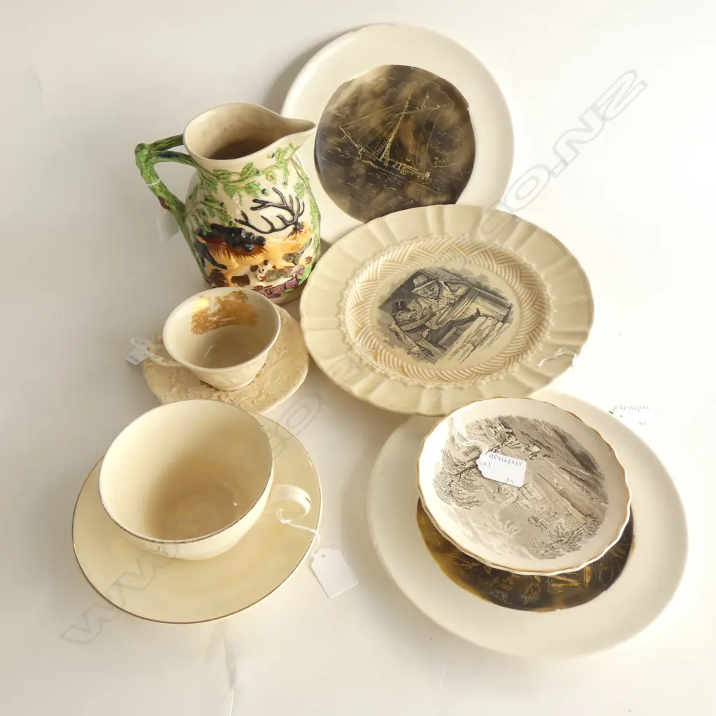 MASON IRONSTONE 3 PLATES COMPORT 2 C/S & HUNTING JUG Image 1++