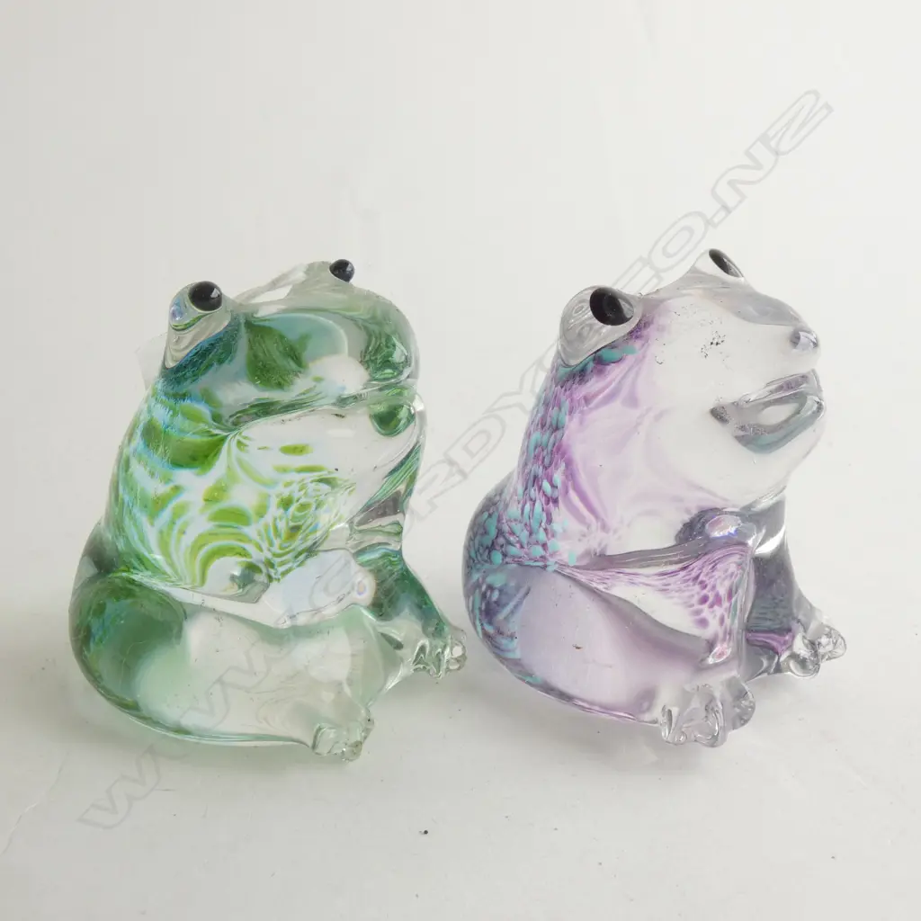 PR HAND MADE SUI KOUBO GLASS FROGS H. 75MM Image 1++