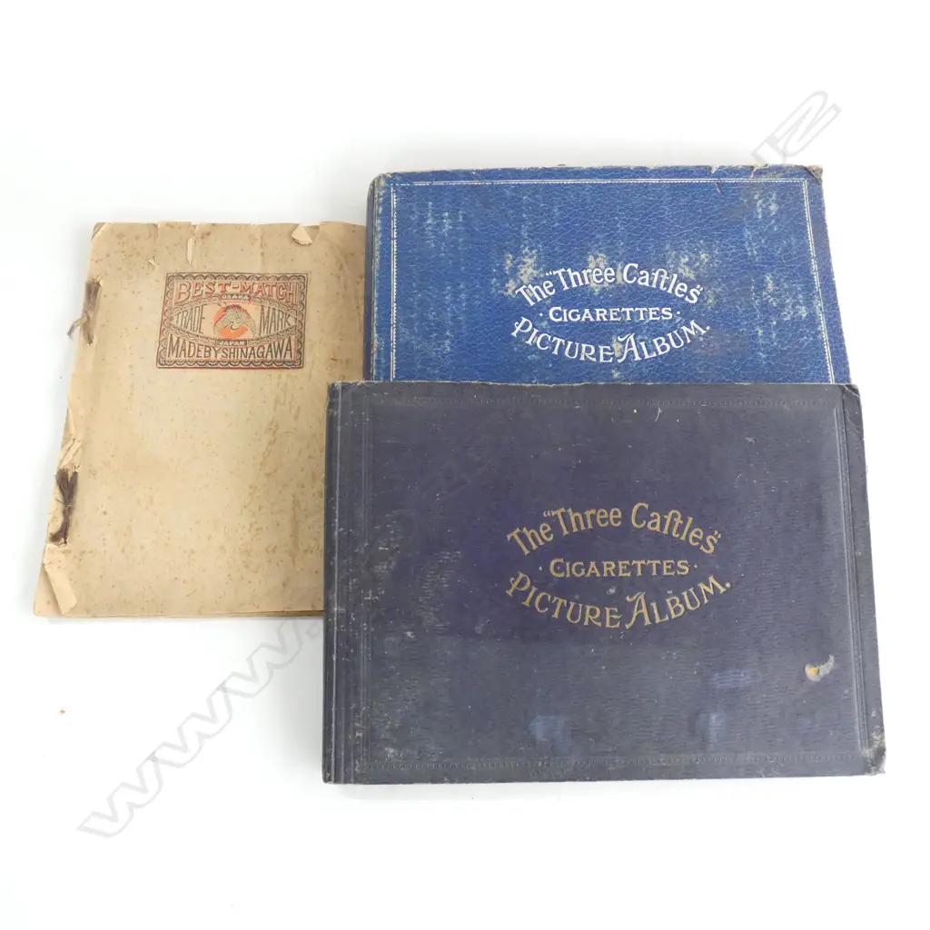 2 VINTAGE CIGARETE CARD ALBUMS & 1 'BEST-MATCH'.. Image 1++
