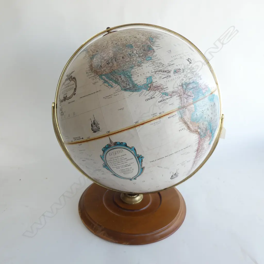 LG REPLOGLE 16" DIA WORLD CLASSIC SERIES GLOBE  Image 1++