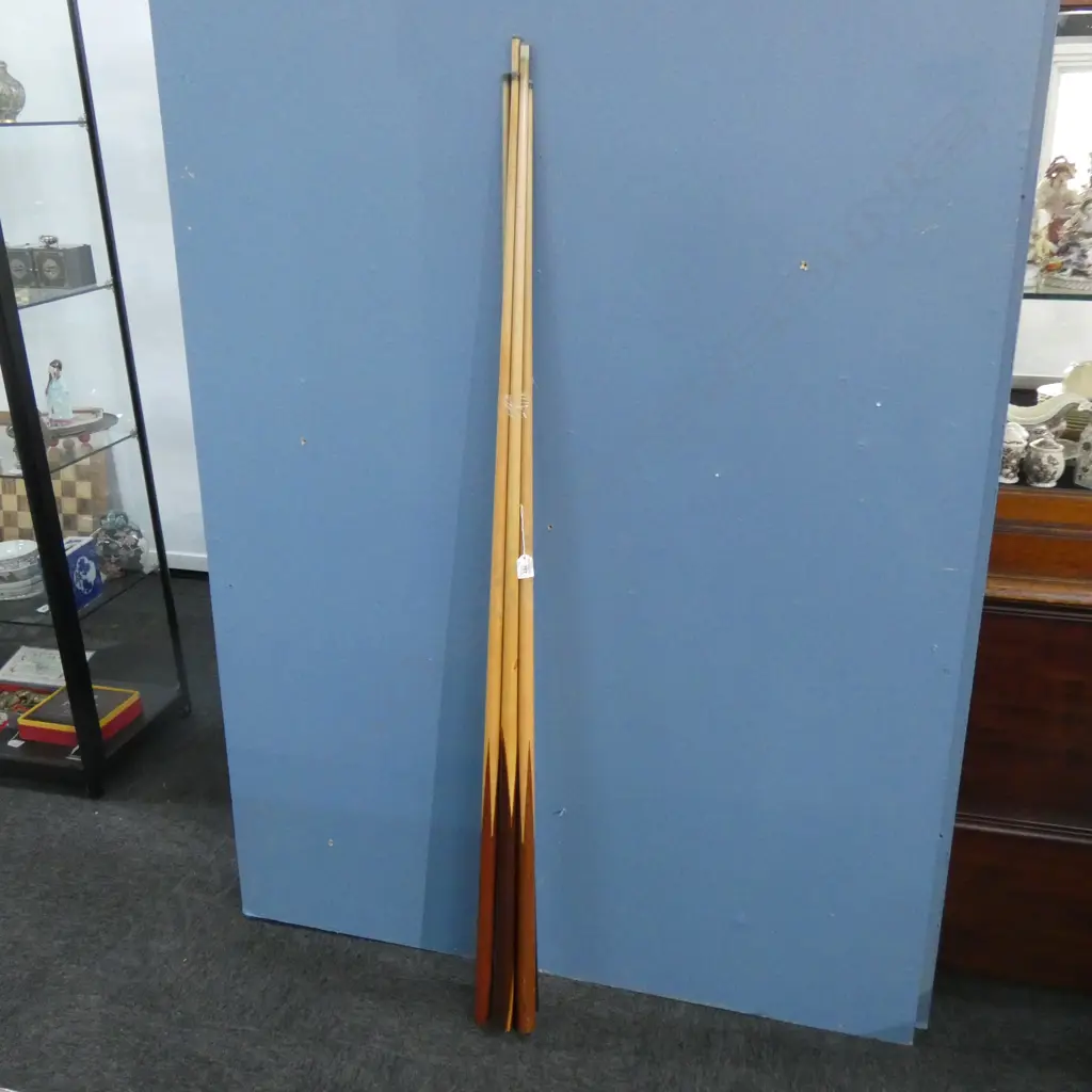 5 POOL CUES Image 1++